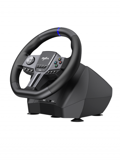 Игровой руль PXN V9 GEN2 с коробкой передач и педалями-6